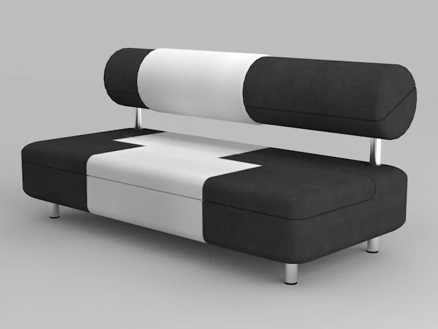sofa 07 3D Model .c4d .max .obj .3ds .fbx .stl .blend 