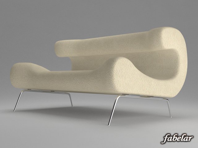 sofa 06 3D Модель .c4d .max .obj .3ds .fbx .stl .blend 