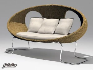 소파 08 3D 모델