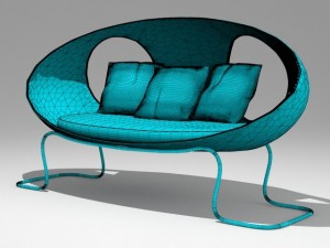 sofa 08 3D Модель