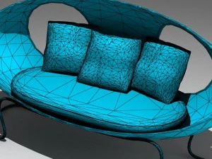 sofa 08 3D Model