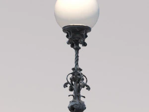 l&acirc;mpada de rua Modelo 3D