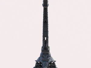 l&acirc;mpada de rua Modelo 3D