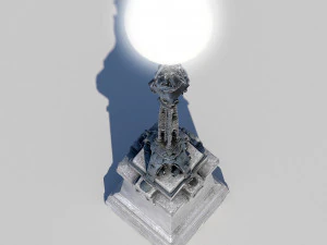 l&acirc;mpada de rua Modelo 3D