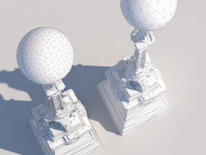 l&acirc;mpada de rua Modelo 3D