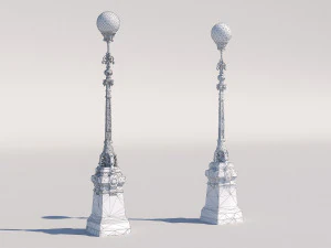 l&acirc;mpada de rua Modelo 3D