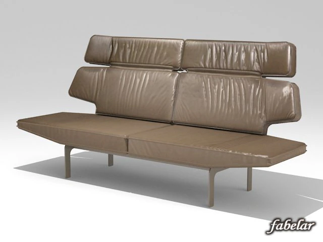 sofa 09 3D Model .c4d .max .obj .3ds .fbx .stl .blend 