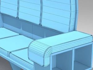 sofa 10 3D Model