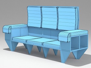 sofa 10 3D 模型