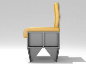 armchair Modello 3D