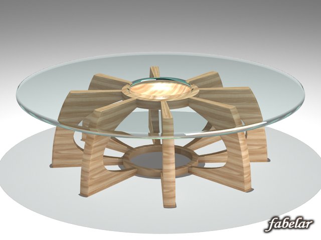 table 02 3D Model .c4d .max .obj .3ds .fbx .stl .blend 