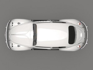 volkswagen beetle 1300 1963 3D-Modell