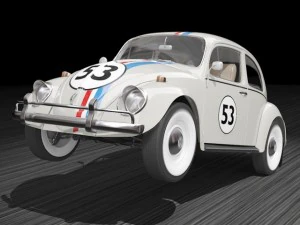 herbie fully loaded 3D Model in Old Cars 35322 | 3DExport