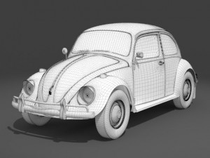 herbie fully loaded 3D Modell