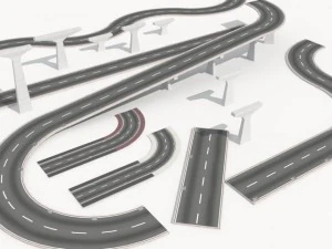 collection routi&egrave;re 1 Modèle 3D