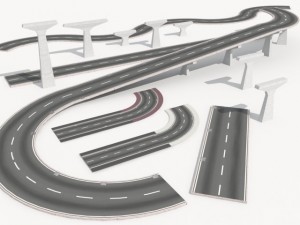 road collection 1 3D मॉडल