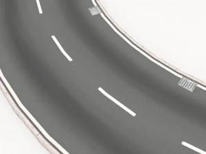 road collection 1 3D Model