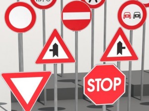 road signs 2 Modelo 3D
