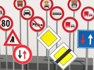 road signs 2 Modelo 3D
