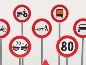 road signs 2 Modelo 3D