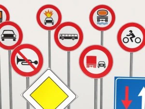 road signs 2 3D Model