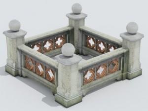 balustrade 3D Model