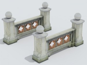 balustrade 3D Model