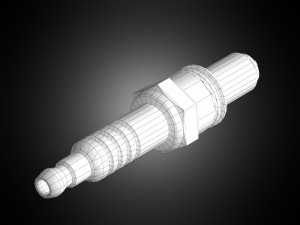 spark plug Modelo 3D
