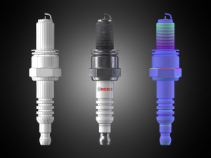 spark plug Modelo 3D