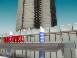 hotel 3Dモデル