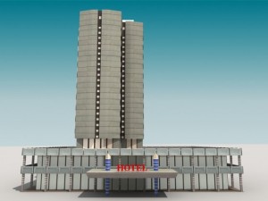 hotel 3D मॉडल
