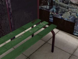 bus shelter 3D Model