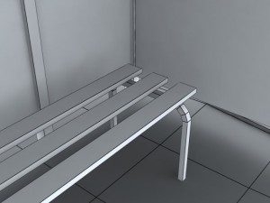 bus shelter 3D Модель