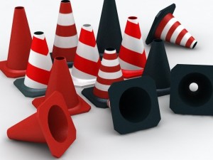 street cones 3D Model