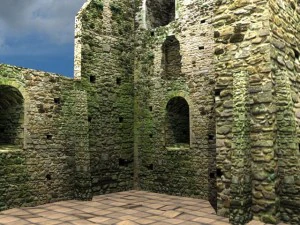 ruines Modèle 3D