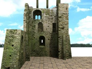 ruines Modèle 3D