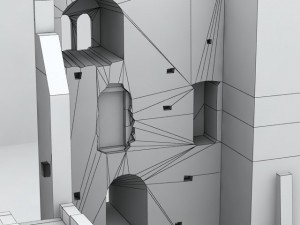 ruins 3D-Modell