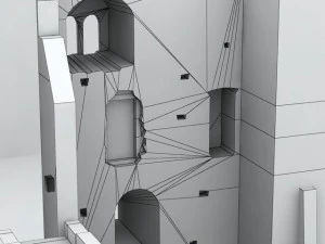 ruines Modèle 3D