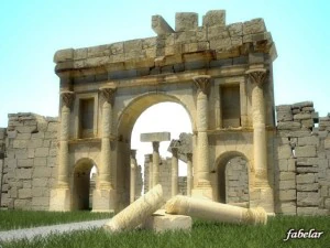 ruines 2 Modèle 3D