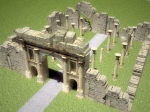 ruins 2 3D Model