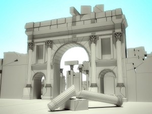 ruins 2 3D Model