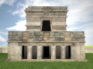 tulum maya ruins Modelo 3D