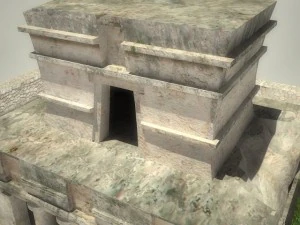 Ruiny Maj&oacute;w Tulum Model 3D