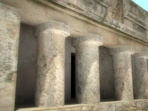 Ruiny Maj&oacute;w Tulum Model 3D