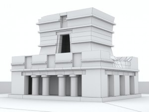 tulum maya ruins Modelo 3D