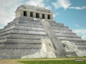 비문의 사원 3D 모델