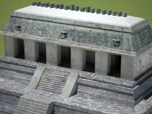temple of inscriptions 3D Model