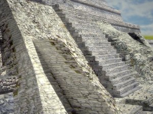 temple of inscriptions Modello 3D