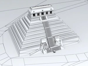 temple of inscriptions 3D Model