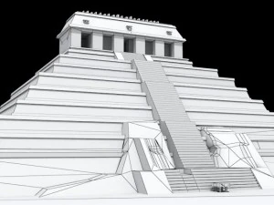 temple of inscriptions 3D Model